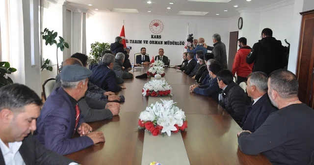 Kars Damızlık Sığır Yetiştiricileri Birliği ne birinci derece tarımsal örgüt belgesi Kars Haberleri