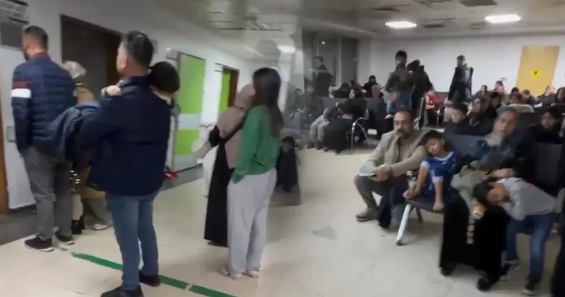 Çocuk acil servisinde yoğunluk: Uzun kuyruklar oluştu!