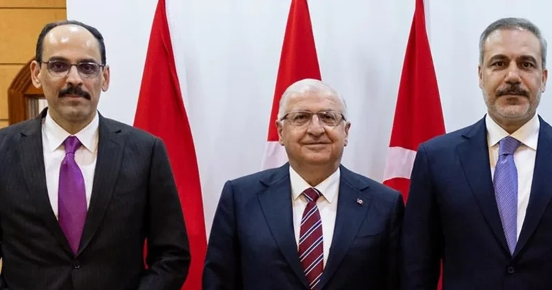 Son Dakika Hakan Fidan İbrahim Kalın ve Yaşar Güler Şam da