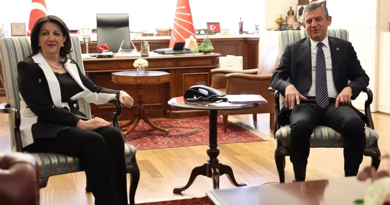 CHP DEM Parti görüşmesi sonrası Özgür Özel den Leyla Zana açıklaması