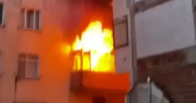 Bahçelievler’de 6 katlı binada yangın çıktı, içeride mahsur kalanları itfaiye kurtardı VİDEO İZLE