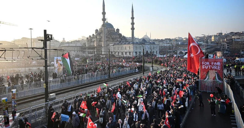 1 Ocak ta İstanbul dan dünyaya Gazze mesajı verilecek