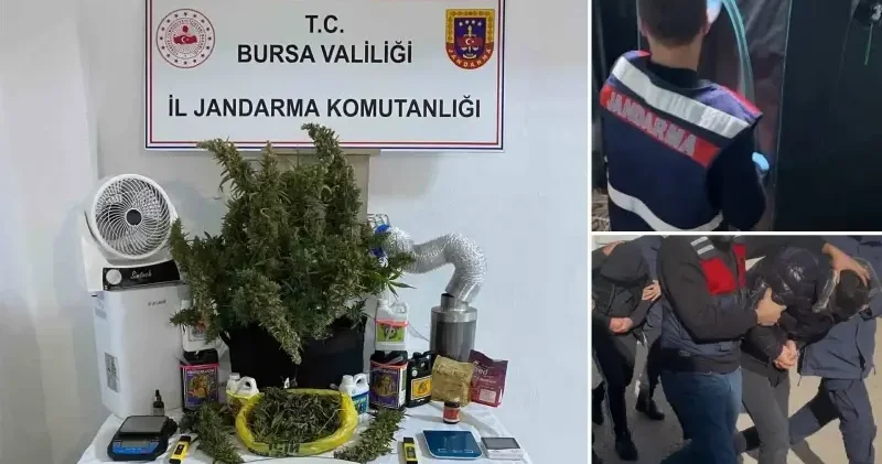 Bursa’da narkotik ekiplerinden zehir tacirlerine art arda operasyon Gündem Haberleri
