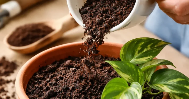 Saksı dibine 1 fincan dökün çiçek kökü çelik gibi oluyor Sözcü Gazetesi