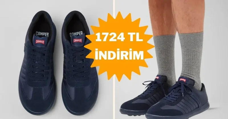 Yürüyüş kalitenizi artıracak Camper ayakkabı Yılın Son Fırsatları yla indirimde!
