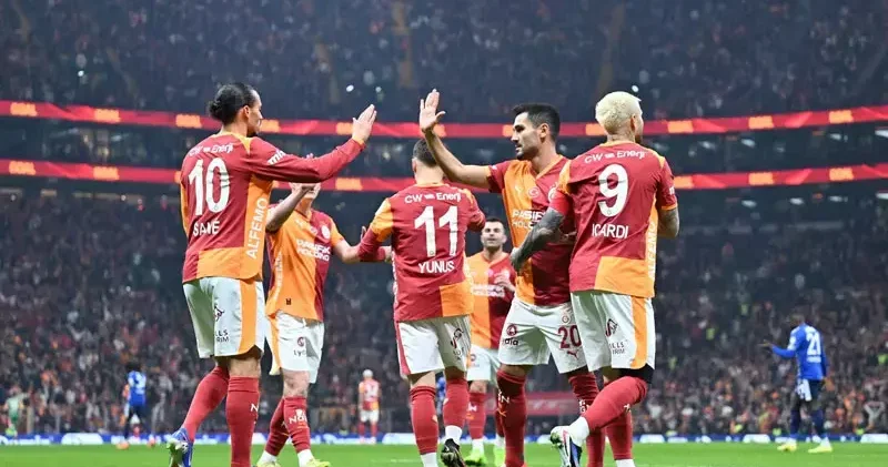 Galatasaray devreyi lider kapatırken, birçok parametrede de ilk sırada yer aldı