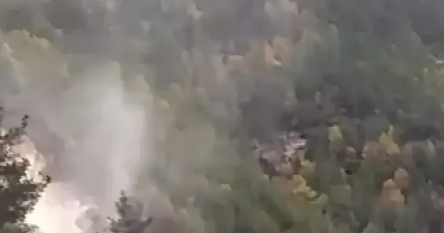 Hatay da yaylada heyelan meydana geldi VİDEO İZLE