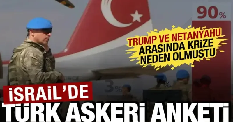 İsrail de Türk askeri oylaması! Gazze deki uluslararası güçte yer almalı mı? anketi
