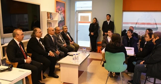 Okul Kütüphaneleri Yönetmeliği Uygulama Kılavuzu Değerlendirme Toplantısı yapıldı Eskişehir Haberleri