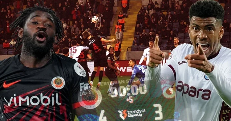 Gençlerbirliği Trabzonspor maçı tarihe geçti: Süper Lig de 14 yıl sonra bir ilk yaşandı!