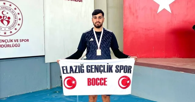 Elazığlı sporcu Türkiye 3 üncüsü oldu Elazığ Haberleri