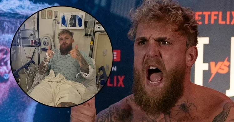 Çenesi kırılan Jake Paul dan açıklama! 7 gün boyunca sıvı tüketmem gerekiyor