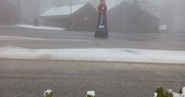 Samanlı Dağları nın zirvesinde kar yağışı devam ediyor Kocaeli Haberleri