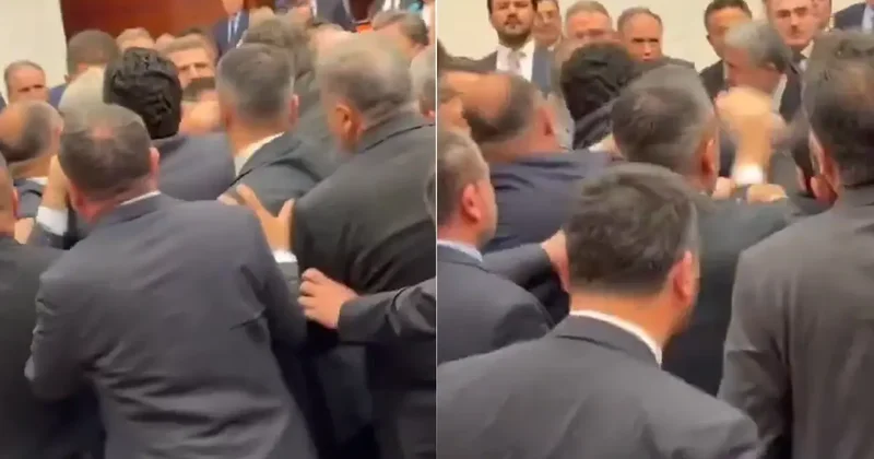 TBMM Genel Kurulu nda bütçe oylaması öncesi gerginlik: CHP ve AK Partili vekiller yumruklaştı