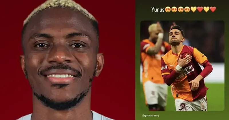 Osimhen milli takımda, kalbi Galatasaray la! Maç biter bitmez art arda paylaşımlar Fanatik Gazetesi Galatasaray (GS) Haberleri Spor