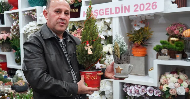 Yeni yıl sepetleri 3 bin liradan, canlı çamlar 1200 liradan alıcı buluyor Antalya Haberleri