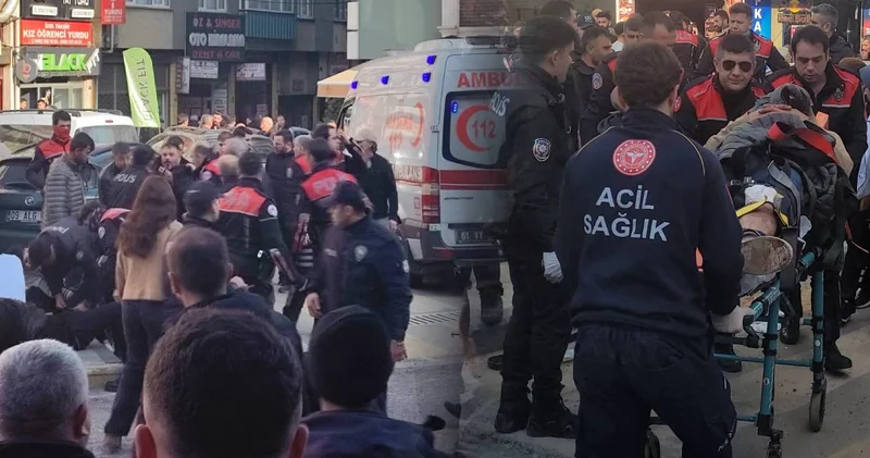 Trabzon’da iki aile birbirine girdi! Tekme tokatlı kavgada 1’i ağır 8 yaralı