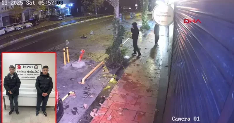 Beylikdüzü nde 3 farklı iş yerinden hırsızlık yapan 2 şüpheli yakalandı