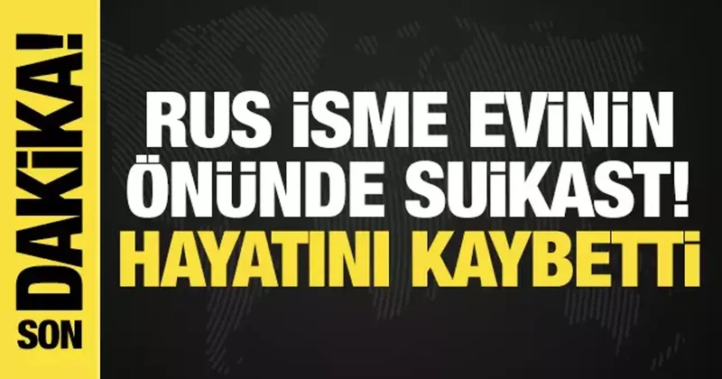 Rus general Sarvarov a evini önünde suikast! Hayatını kaybetti