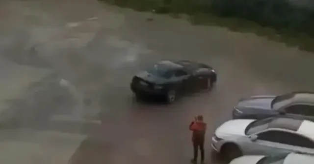 Maltepe’de skandal görüntüler: Vale hastaya ait araçla otoparkta drift attı VİDEO İZLE