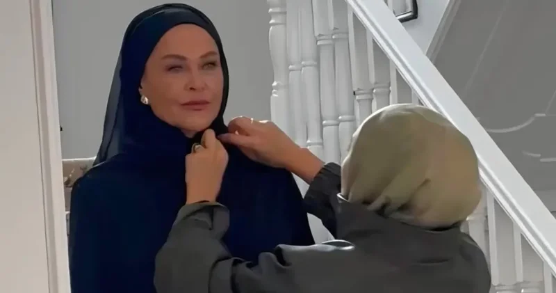 Hülya Avşar tesettüre girdi