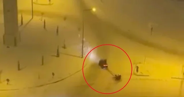 ATV ye bağladığı leğenle kaydı; o anlar kamerada Diyarbakır Haberleri