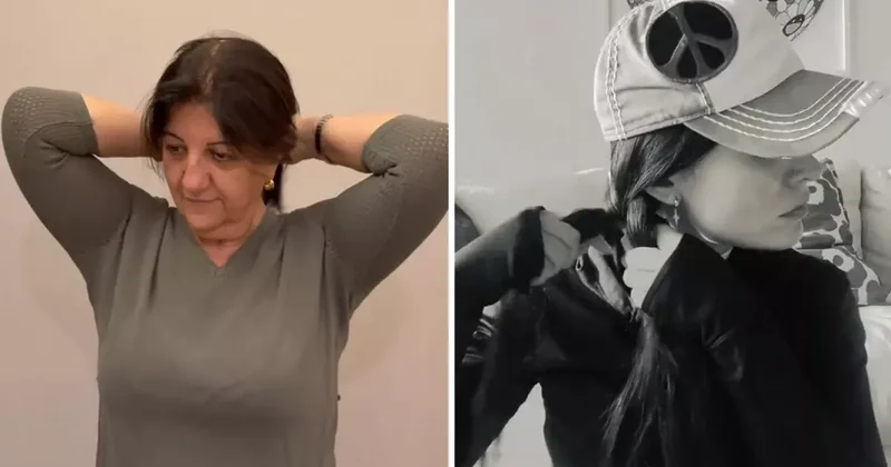 DEM lilerin saç örme akımına ünlü oyuncu da dahil oldu