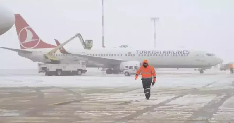 Birçok ilde kar alarmı verildi! Uçak seferleri iptal edildi