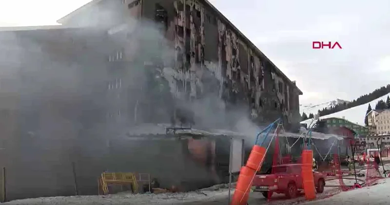 Milli kayakçıların öldüğü otel yangınının çıkış nedeni belli oldu