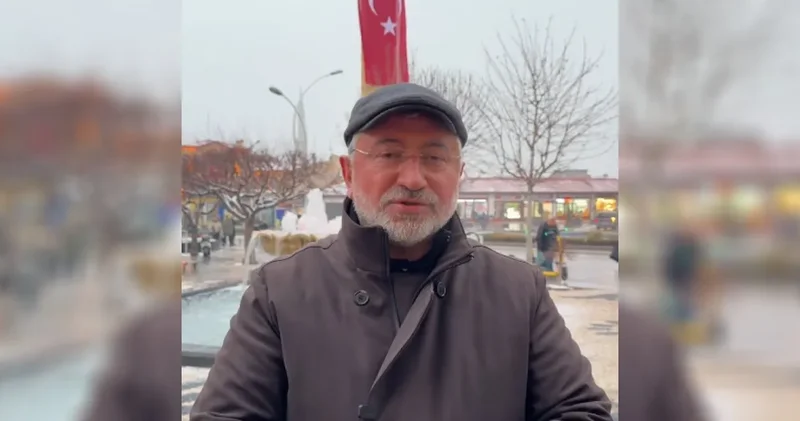 AKP li başkan bayrak asacakken hastanelik oldu