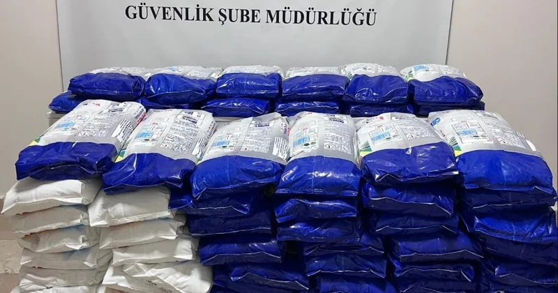 Samsun da 1,1 ton sahte toz çamaşır deterjanı ele geçirildi