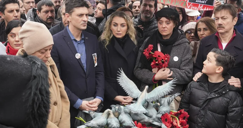 Minguzzi cinayetinin yıl dönümü! Öldürüldüğü yerde tören düzenlendi! Son dakika haberleri