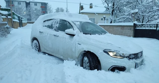 Sarıoğlan da kar yağışı etkili oluyor Kayseri Haberleri