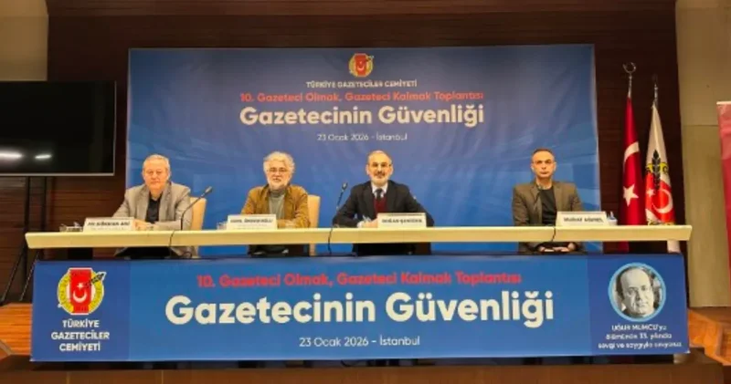 TGC den Gazetecinin Güvenliği paneli: Gazetecinin güvenliği, toplumun haber alma hakkının teminatı