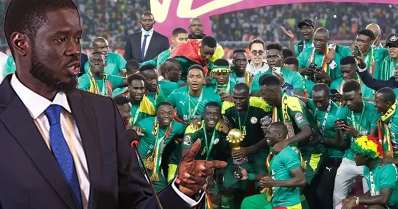 Ne madalya ne prim! Şampiyon olan Senegalli topçulara asıl sürprizi cumhurbaşkanı yaptı