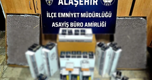 Manisa da kaçak makaron operasyonu Manisa Haberleri