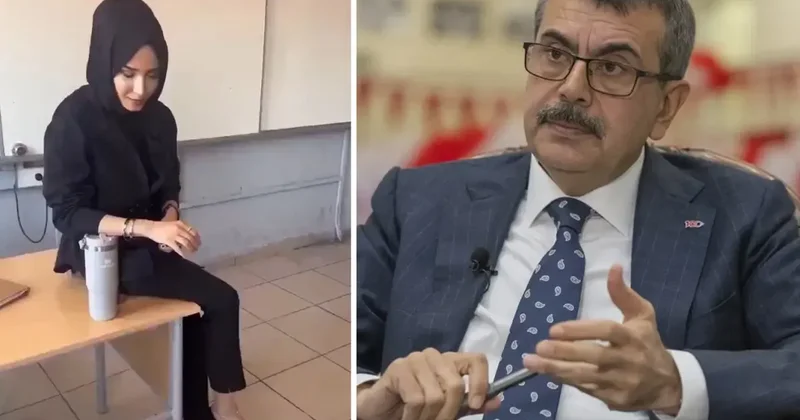 Fenomen öğretmenler furyasına biri daha eklendi; İzleyenler Bakan Tekin i etiketliyor