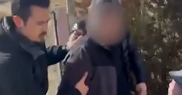 Firari şüpheli yakalanmamak için kadın kılığında gezdi VİDEO İZLE