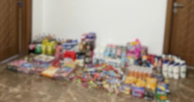 Çorum da bakkalda bulunan tarihi geçmiş 934 ürüne el konuldu