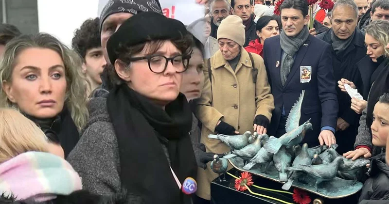 Minguzzi ölümünün birinci yılında anıldı! Dilek İmamoğlu da katıldı