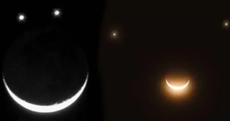 Gökyüzü 23 Ocak’ta gülüyor: Ay, Satürn ve Neptün’den nadir kavuşum