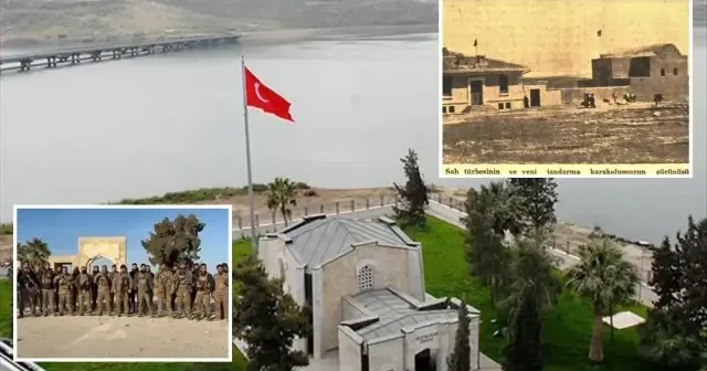 Sınır ötesindeki tek vatan toprağında tarihi dönüş: Süleyman Şah tübesinin bulunduğu Karakozak terörden temizlendi VİDEO İZLE