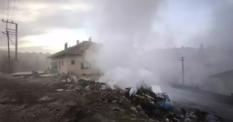 Burdur da yangın! Facianın eşiğinden dönüldü