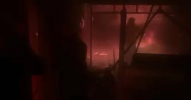 Gazipaşa da mahalle konağında yangın korkuttu Antalya Haberleri