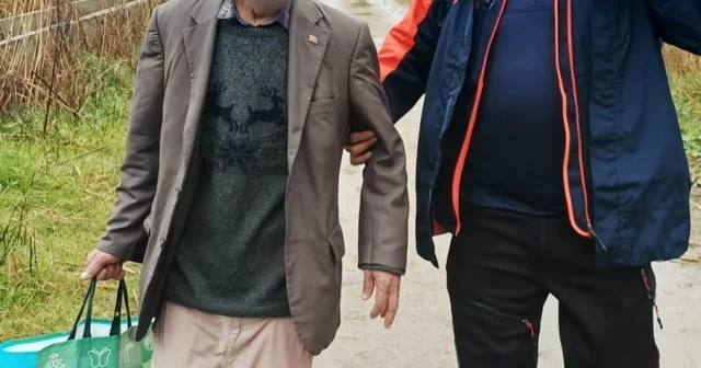 Kaybolan Alzheimer hastası yaşlı adam sulama kanalı kenarında bulundu Aydın Haberleri