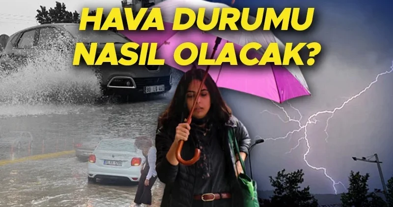 SON DAKİKA HAVA DURUMU TAHMİNLERİ İL İL Yarın (24 Şubat) hava nasıl olacak? İstanbul da yağmur var mı? Meteoroloji den kar ve sağanak yağış uyarısı!