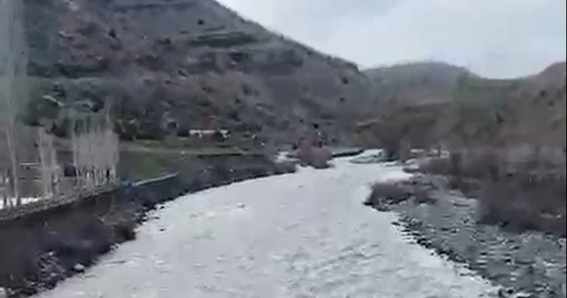 Diyarbakır da yağışların ardından Şakirhan Çayı yeniden hayat buldu Diyarbakır Haberleri