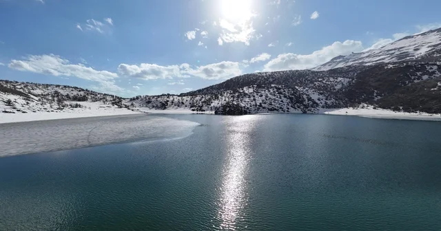 Kuruma tehlikesi olan Sülüklü Göl su ile doldu Adıyaman Haberleri