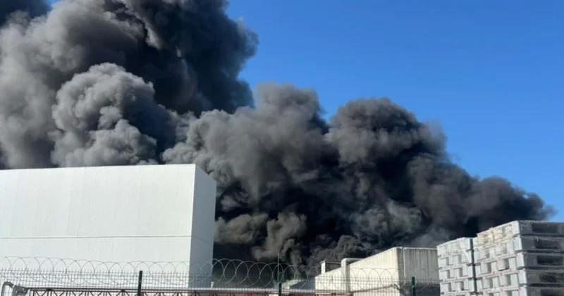 Manisa da oyuncak fabrikasında yangın Sözcü Gazetesi