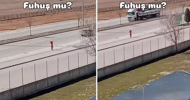 Konya yı görüntü: Yol kenarında fuhuş pazarlığı mı yapılıyor?